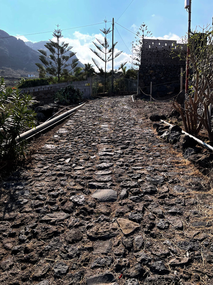 pflastersteine camino real teneriffa