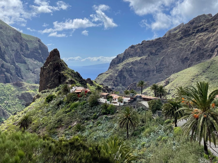 Das Bergdorf Masca ist eine der Sehenswürdigkeiten auf Teneriffa