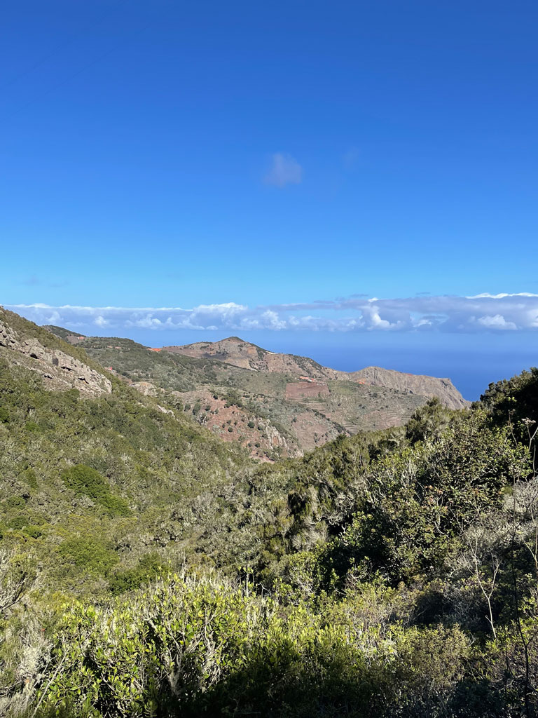aussicht-tenogebirge Meerfenchen direkt am Meer