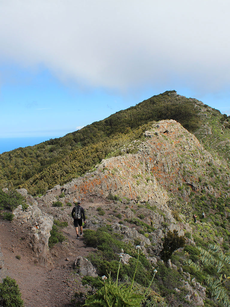 baracan-gradwanderung Ein Versammlungsort der Guanchen im Tenogebirge von Teneriffa